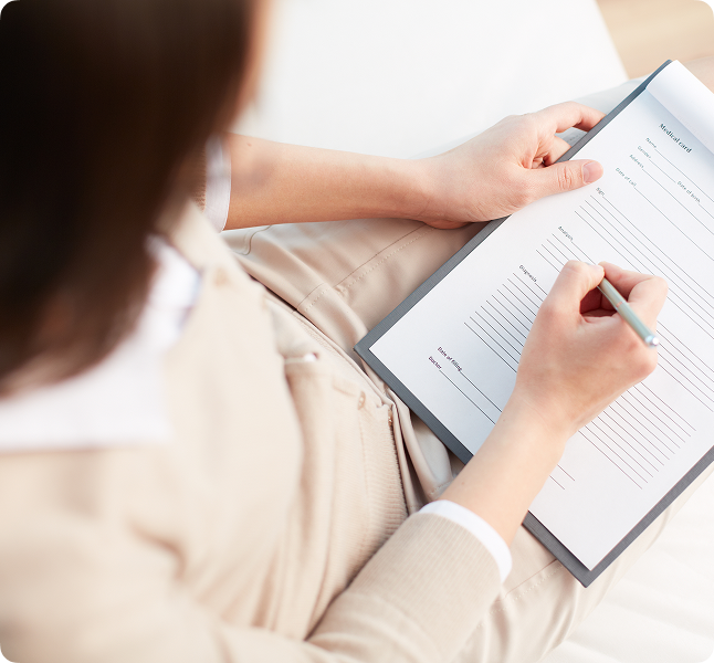 Questionnaire médical à remplir Questionnaire médical à remplir